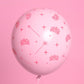 xo, Fetti Pink + Green Witch Latex Balloons - 24 pk, 12" | Birthday Decorations, Wizard Decor, Bachelorette Supplies, Girls Party Favor