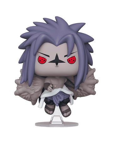 Funko Pop! Anime: Naruto Shippuden - Sasuke Uchiha (Curse Mark 2) Exclusive Vinyl Figure Bundled with Box Protector