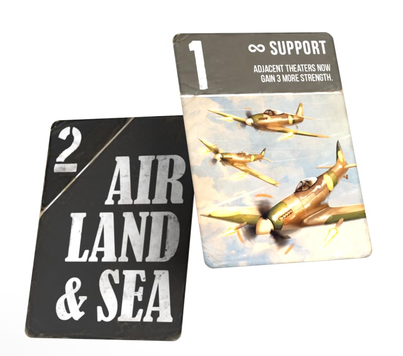 Air, Land & Sea Strategy Card Game by Arcane Wonders | Tactical Military Battle Game with Hidden Deployment, Theater Control & Strategic Withdrawal |