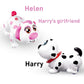 WEofferwhatYOUwant Robot Dog - Electronic Spanish Harry Puppy - Bilingual Interactive Pet Dog Toy for Toddlers - Walks, Barks, Sings, Talks in Spanish