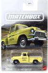 Matchbox '57 GMC Stepside [Yellow] 2/5, 1:64 Scale Diecast Toy Vehicle