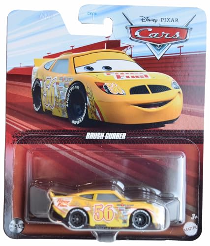 Johnny Lightning Disney Pixar Cars Brush Curber, As Seen in