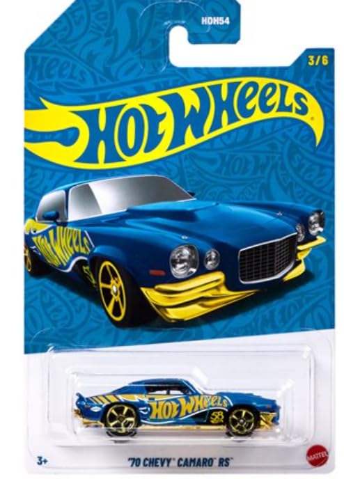 Hot Wheels 58th Anniversary Pearl and Chrome Vehicle Set, Blue and Gold, 2026 Collection, Set of 5, NO Chase
