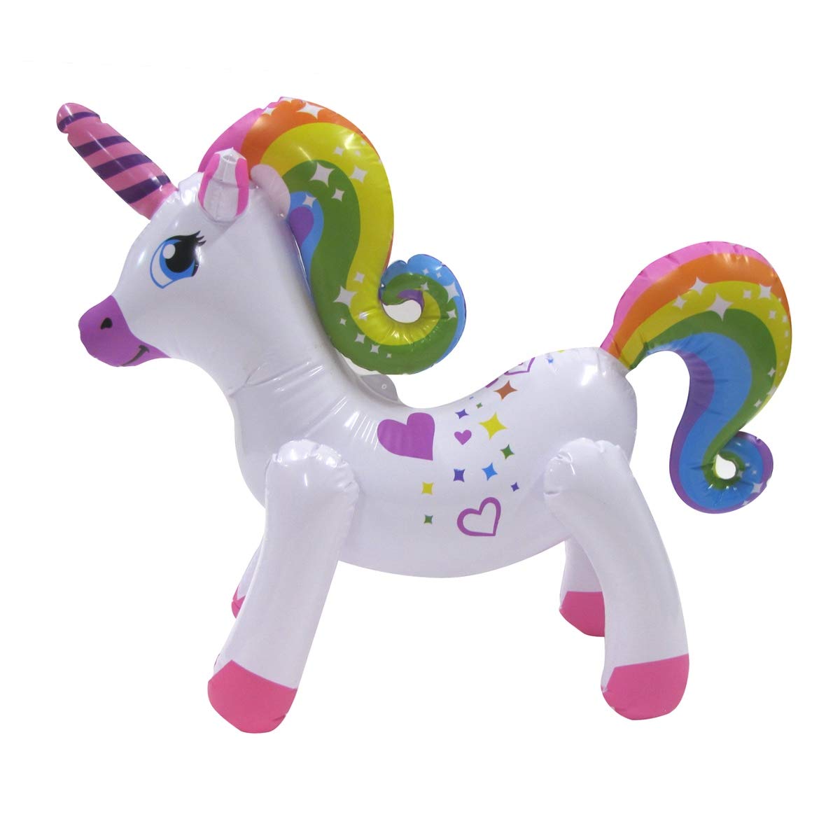 Rainbow Unicorn Inflatable Swimming Pool Water Float Kid Adult Blow Up Party Toy Pet Animal Floaties