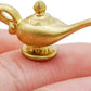 2Pcs Gold 1/12 Miniature Aladdin Genie Lamp Decoration Accessories?Genie Lamp?Dollhouse DIY Accessories?Dollhouse Decor Shooting Props