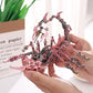 Mokrdomain Scorpio 3D Metal Jigsaw Puzzle, Red, 432 Pieces