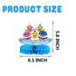 10 Pcs Shark Table Centerpiece,Honeycomb Centerpieces Table Toppers for Shark Birthday Party.