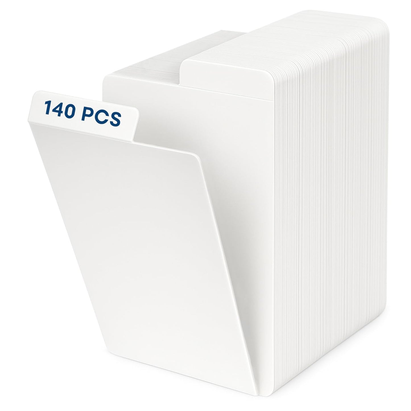 Trading Card Dividers for Storage Boxes, 140PCS Paper Dividers for Baseball/MTG/TCG/Sports/Game Cards Organizer, Vertical