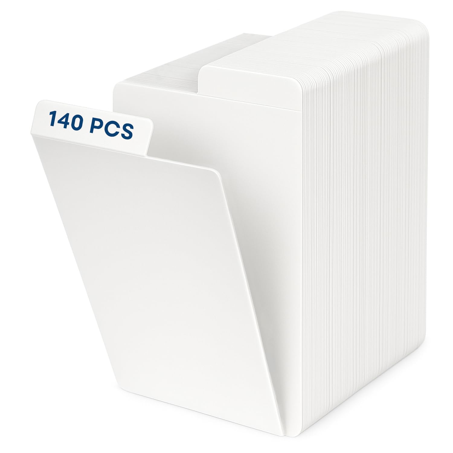 Trading Card Dividers for Storage Boxes, 140PCS Paper Dividers for Baseball/MTG/TCG/Sports/Game Cards Organizer, Vertical