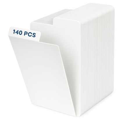 Trading Card Dividers for Storage Boxes, 140PCS Paper Dividers for Baseball/MTG/TCG/Sports/Game Cards Organizer, Vertical
