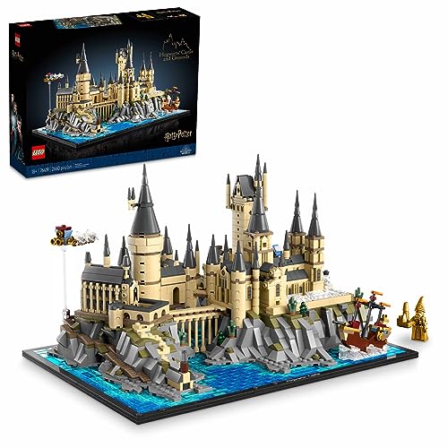 LEGO Harry Potter Hogwarts Castle and Grounds 76419 Building Set, Gift Idea for Adults, Buildable Display Model, Collectible Harry Potter Playset