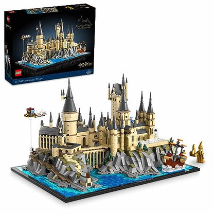 LEGO Harry Potter Hogwarts Castle and Grounds 76419 Building Set, Gift Idea for Adults, Buildable Display Model, Collectible Harry Potter Playset
