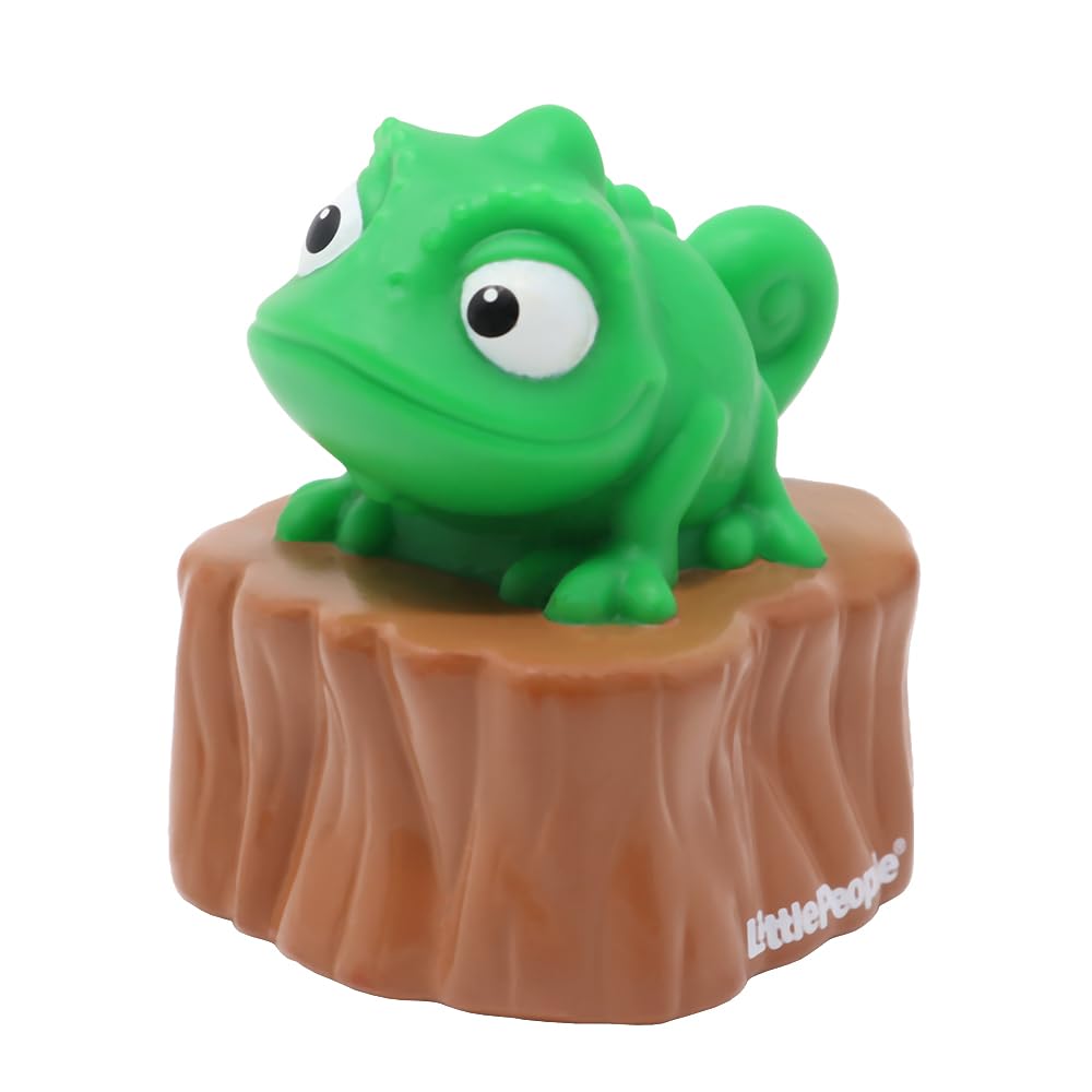 Fisher-Price Replacement Part for Collectible Little People Musical Dancing Palace Castle X6031 - Replacement Green Chameleon Pascal Sitting on