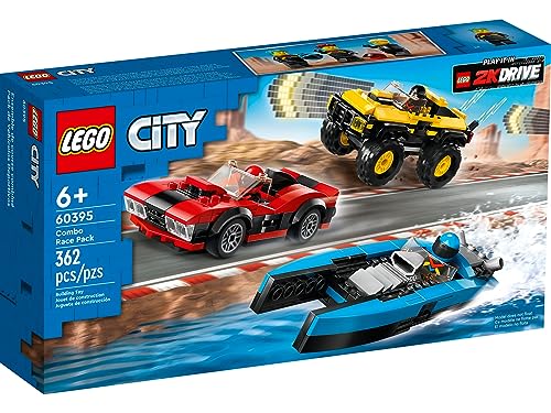 Lego City 60395 2KDRIVE Triple Vehicle Race Pack