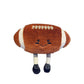 YUDONG 12" Soft Plush Rugby Pillow, Adorable Stuffed Animal Toy