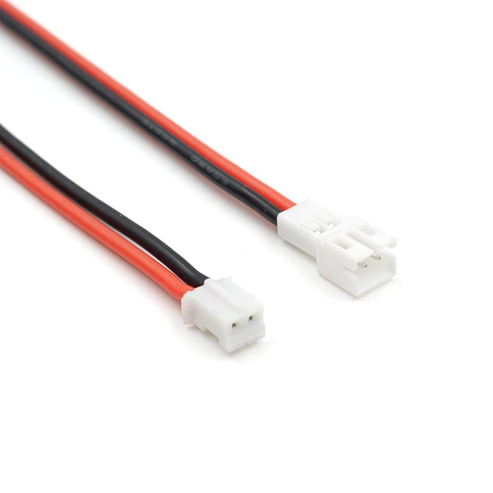 10pcs Upgraded Tiny Whoop JST-PH 2.0 Female Connector Cable for Battery JJRC H36 H67 Blade Inductrix E010 E013
