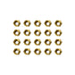 EBCO 10x Trucks & 40x Screws & 20x Nuts & Spanner Tool for 96mm Fingerboard Skateboard Wooden Deck Parts Kit