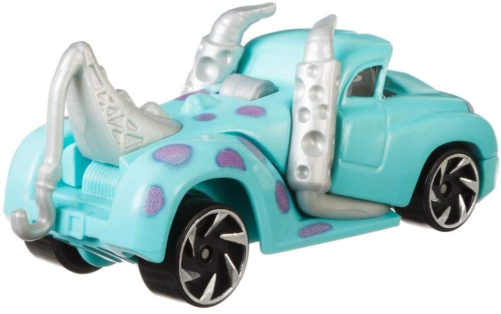Sulley Monsters Inc Hot Wheels Disney Character Cars Diecast Car 1:64 Scale