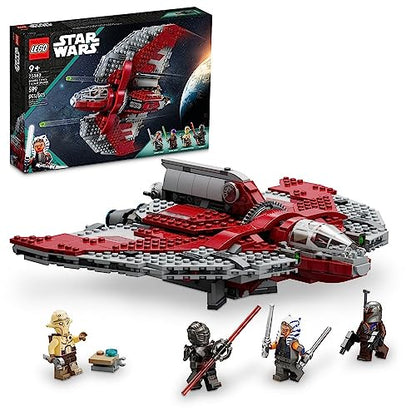 LEGO Star Wars Ahsoka Tano’s T-6 Jedi Shuttle Spaceship Toy - Star Wars Building Toys Set for Kids, Boys & Girls, Ages 9+ - Birthday Gift for Fans - 4
