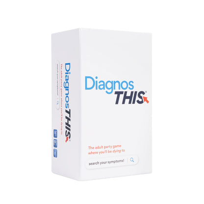 DiagnosThis - Hilarious Hypochondriac Party Game for Adults | 300 Diagnosis & 100 Symptom Cards for Medical Nerds, Hypochondriacs & Game Nights