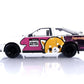 Jada Toys Sanrio 1:24 1986 Toyota Trueno (AE86) Die-cast Car & Aggretsuko Figure, Toys for Kids and Adults (33725)