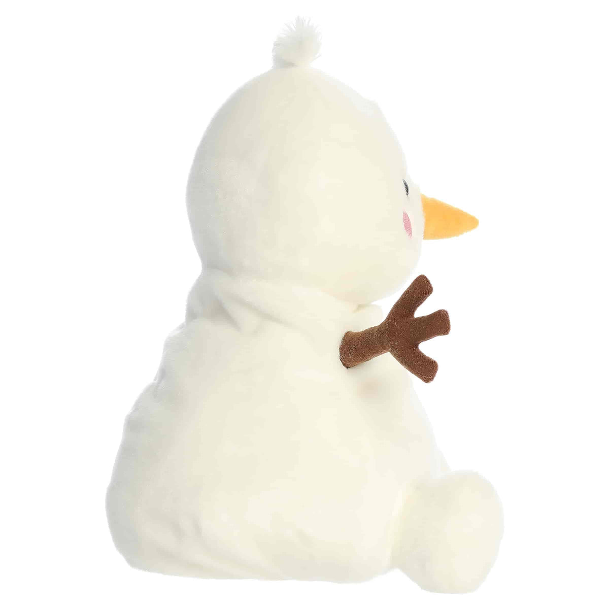 Aurora Palm Pals Party Sized 11" Twig Snowman Festive Plush