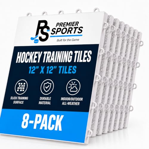 Hockey Flooring Tiles for Training 12 x 12“, Training Equipment, 8 Pack