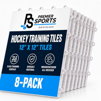 Hockey Flooring Tiles for Training 12 x 12“, Training Equipment, 8 Pack