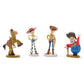 Disney Store Official Toy Story Figure Set - 8 Fully Sculpted Disney Figures Including Buzz Lightyear, Woody, Jessie & More in Double-Tiered Box
