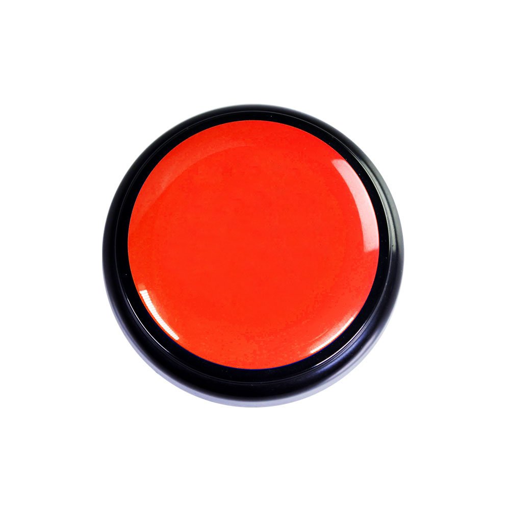 Sound Talking Button - Recording Your Voice Button- Answer Buzzer -30 Seconds Recording- Easy Press button With High Sound Quality (Red + Black)