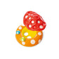 INTEX Mushroom Kiddie Pool Float, Children's Inflatable Mushroom Shaped Seat and Sun Shade