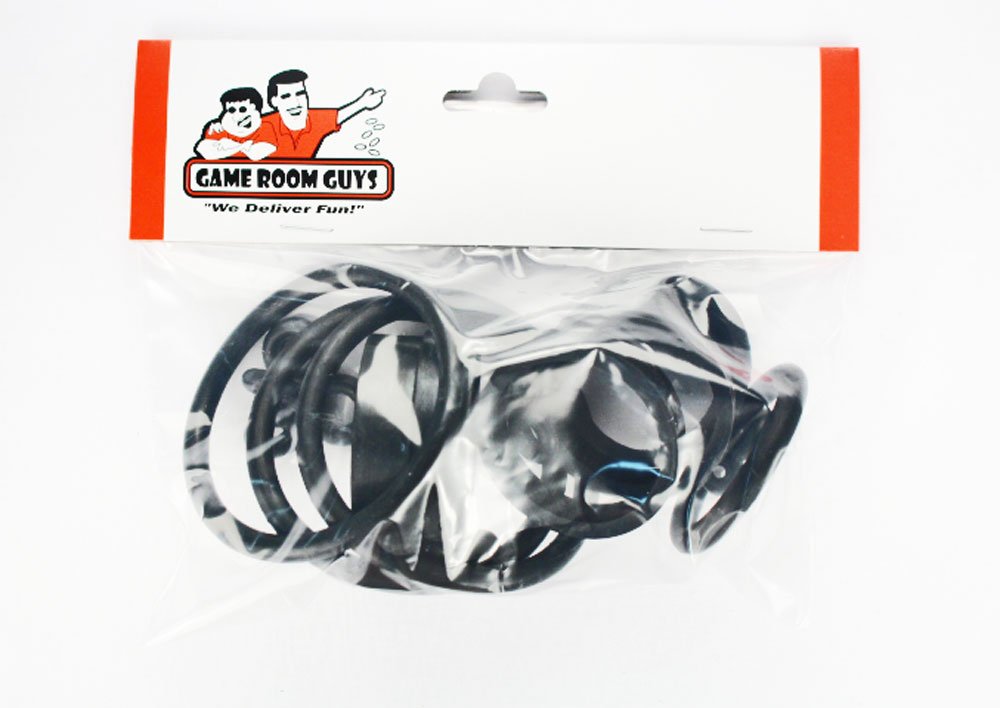 Game Room Guys Bally Blackwater 100 Pinball Black Rubber Ring Kit