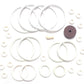 Game Room Guys Gottlieb Baseball Pinball White Rubber Ring Kit
