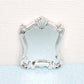 Miniature Wall Mirror, 1:12 Scale, Antique Accent Piece Design Mirrored Frame, Decorative Fashion Mirrors