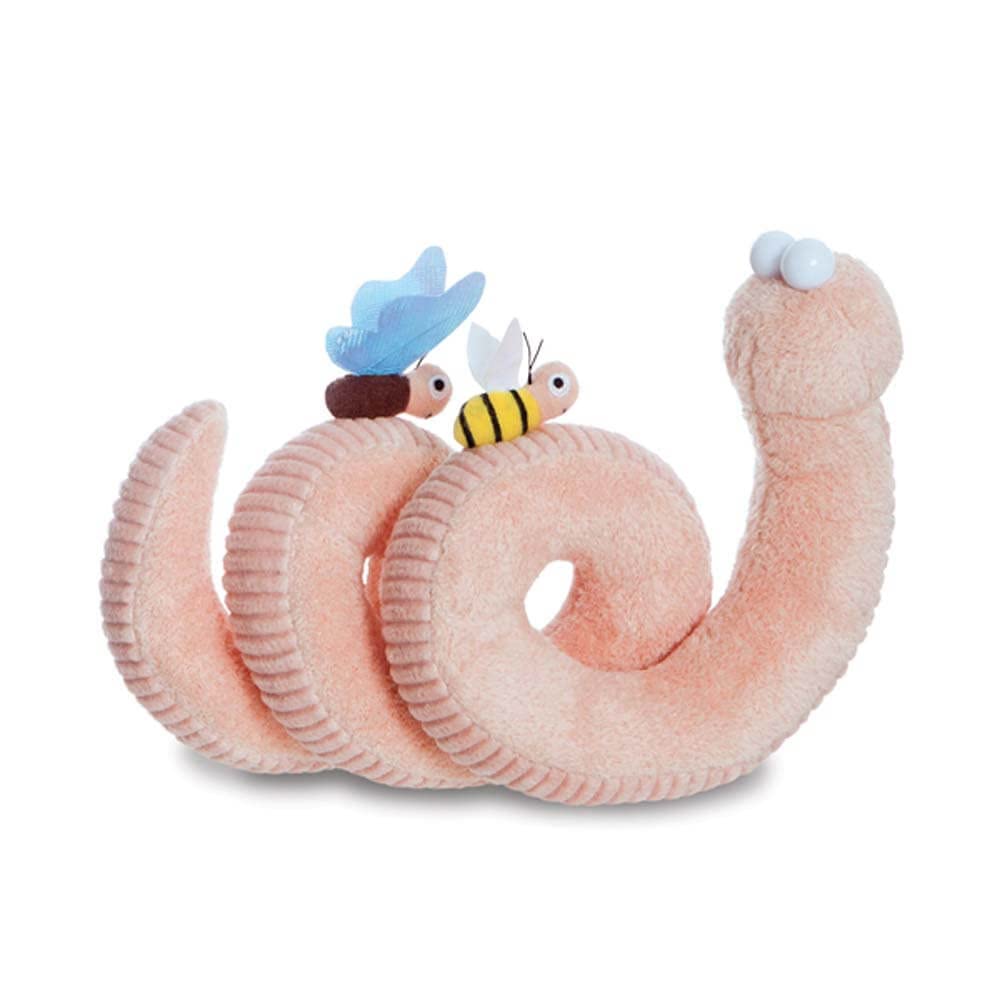 Aurora, 61431, Superworm, Soft Toy, Peach