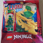 LEGO Ninjago: Lloyd Crystalized Minifigure with Jagged Blade