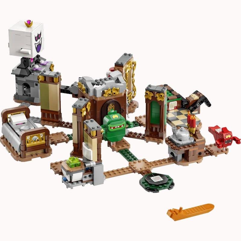 LEGO Super Mario Luigi’s Mansion Haunt-and-Seek Expansion Set 71401 Toy Building Kit for Kids Aged 8 and up (877 Pieces)