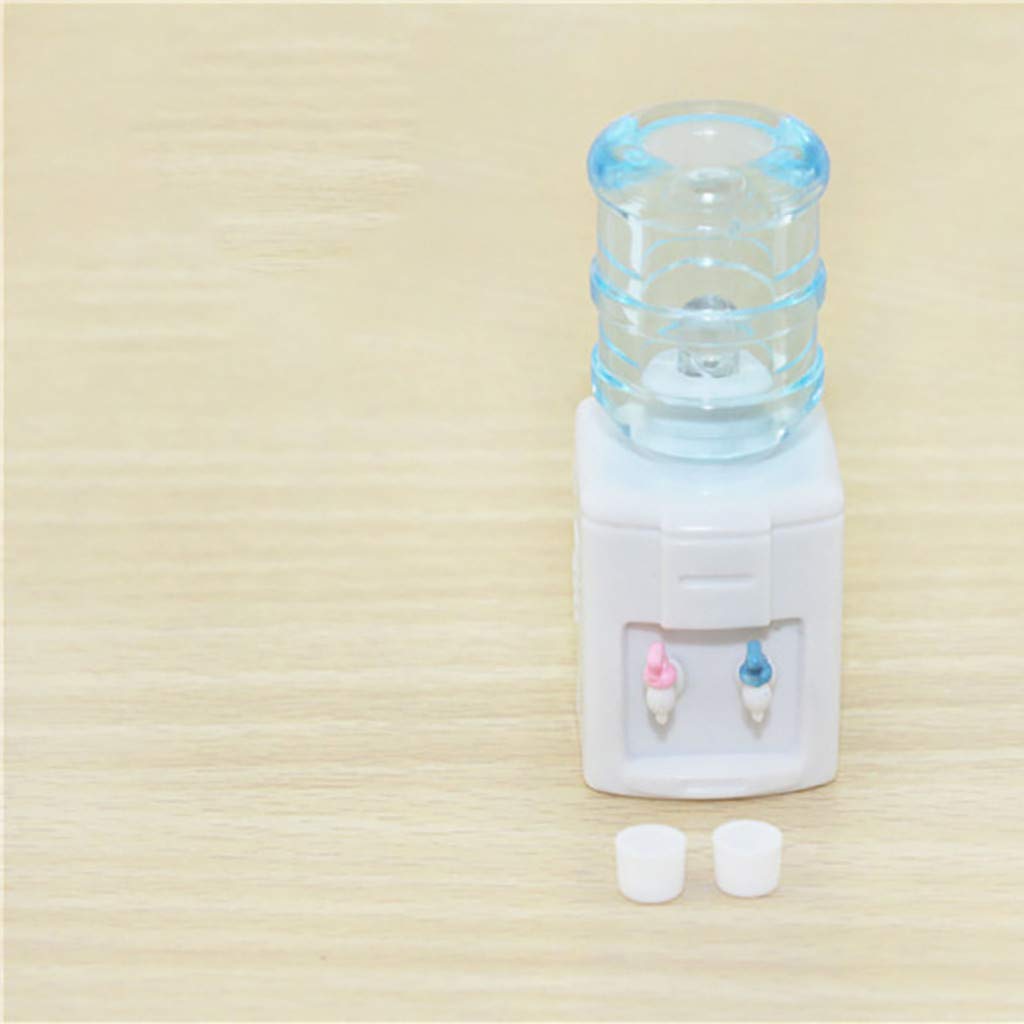 SXFSE Dollhouse Decoration Accessories, Miniature Life Play Scene Model Doll House Accessories Mini Water Dispenser (A)