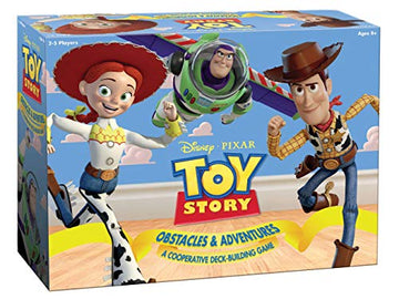 Disney Pixar Toy Story Cooperative Deck-Building Game | Family Board Game Featuring Characters and Artwork from Toy Story Movies and Short Films |