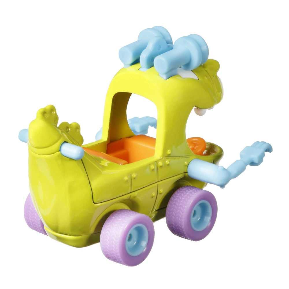 Hot Wheels Retro Entertainment Collection of 1:64 Scale Rugrats Reptar Car from Blockbuster Movies, TV, & Video Games, Iconic Replicas for Play or
