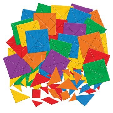 Roylco R15663 Tangram Puzzle Mosaics