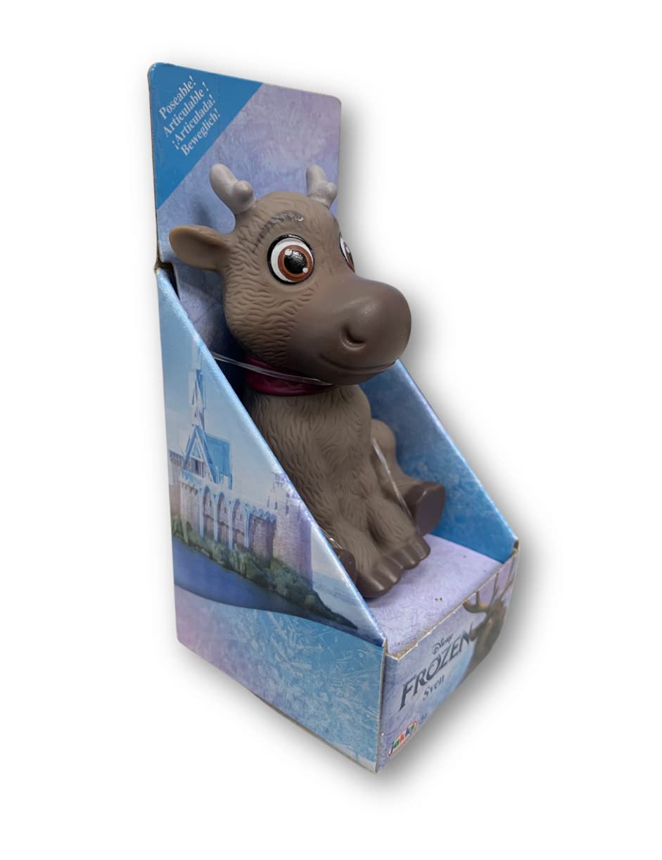 Amarina Packed in Clear Box for Gift Frozen Mini Poseable 3.5 inch Doll Choose from All 14 Style Frozen Characters (Sven)