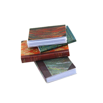 SXFSE Dollhouse Decoration Accessories, 1/12 Miniature Scene Model Dollhouse Accessories Mini Book Paper Notebook Gift