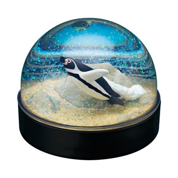Marine Life Miniature Aquarium sea Turtle Spotted Garden EEL Humboldt Penguin Snow Globe (Humboldt Penguin)