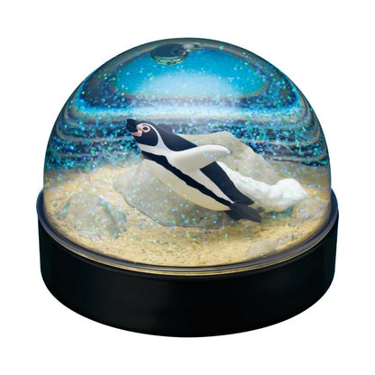 Marine Life Miniature Aquarium sea Turtle Spotted Garden EEL Humboldt Penguin Snow Globe (Humboldt Penguin)