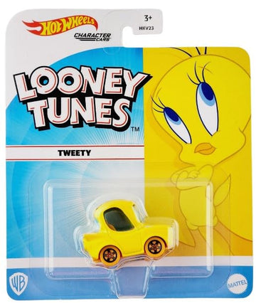 Hot Wheels Character Cars 1:64 Scale Looney Tunes (Tweety Bird 1/7)