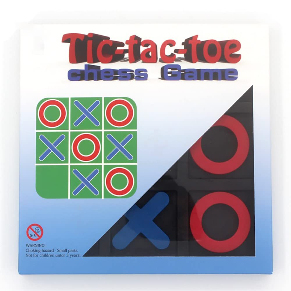 Tic Tac Toe Board Game,Tic Tac Toe Family Game, Classic Board Game, Classical Family Board Game,Children's Tic Tac Toe Game, Plastic tic tac Toe Game