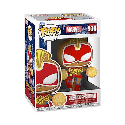 Funko POP! Holiday: Marvel Comics - Captain Marvel