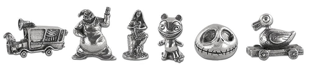 Monopoly Disney Nightmare Before Christmas 25 Years Board Game | 25th Anniversary Collector's Edition | Collectible Monopoly Tokens