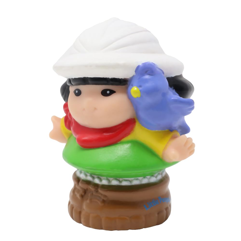 Fisher-Price Replacement Part for Collectible Little People Safari Surprise Sounds Zoo Musical Train Playset L9503 - Replacement Zookeeper Sonya Lee